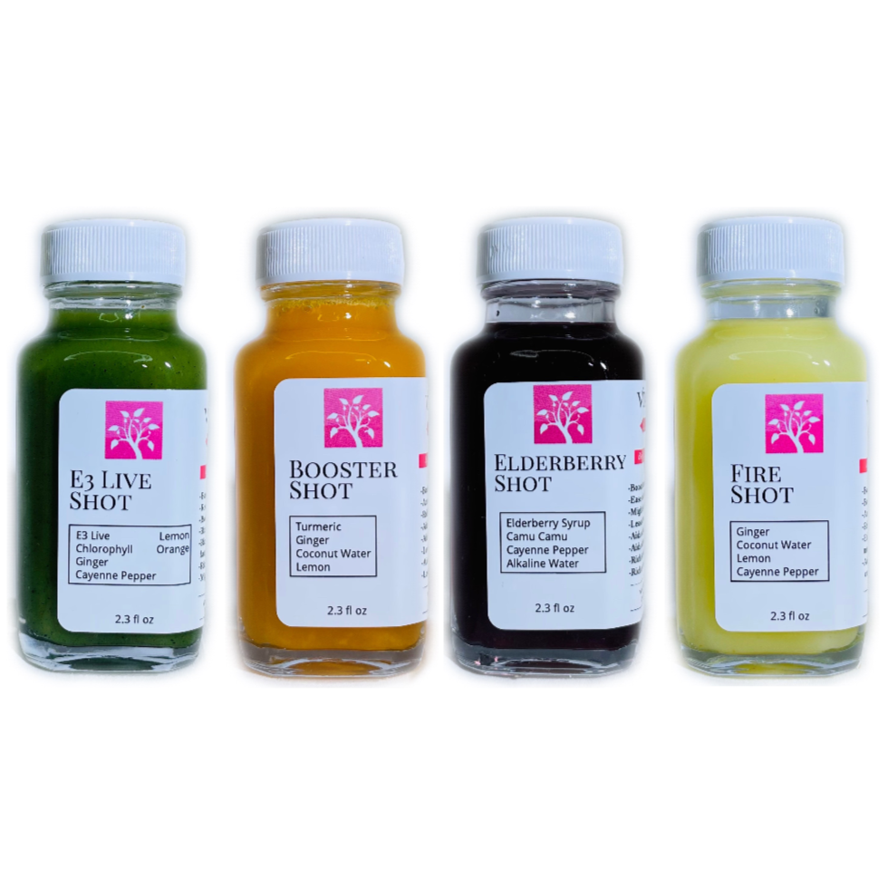 Mix 4 Pack of Wellness Shots